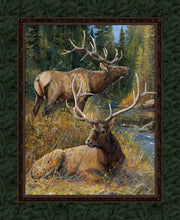 Load image into Gallery viewer, Handmade Tapestry "Lazy Afternoon Elk”