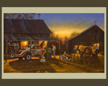Load image into Gallery viewer, Handmade Tapestry "Farm Saturday Night Special”
