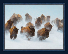 Load image into Gallery viewer, Handmade Tapestry "Silent Thunder Buffalo”