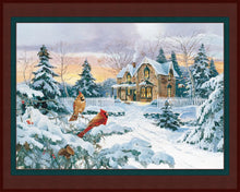 Load image into Gallery viewer, Handmade Tapestry "Winter Memories”