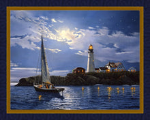 Load image into Gallery viewer, Handmade Tapestry "Serenity Lighthouse”