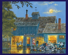 Load image into Gallery viewer, Handmade Tapestry "Motorcycle Sam's Place”