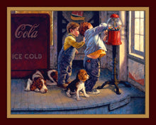 Load image into Gallery viewer, Handmade Tapestry "Penny a Piece”