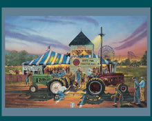 Load image into Gallery viewer, Handmade Tapestry "Farm For Top Honors Tractor Pull”