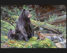 Load image into Gallery viewer, Handmade Tapestry "Bear Necessities"