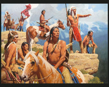 Load image into Gallery viewer, Handmade Tapestry "Smoke Talk”