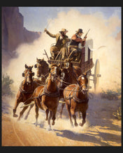 Load image into Gallery viewer, Handmade Tapestry "Mud Wagon”