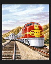 Load image into Gallery viewer, Handmade Tapestry "Santa Fe Chief”