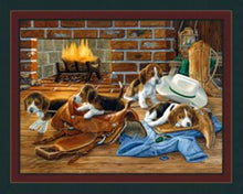 Load image into Gallery viewer, Handmade Tapestry "The Wranglers Western”