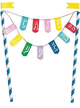 Load image into Gallery viewer, 321 Party Bunting Cake Topper Bundle of 19