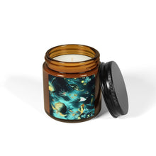 Load image into Gallery viewer, Ocean Life Scented Soy Candle - Eco-Friendly Amber Jar for Relaxation and Home Decor
