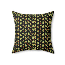 Load image into Gallery viewer, Avocado Print Square Pillow - Fun Home Decor
