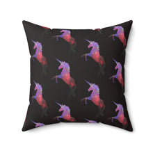 Load image into Gallery viewer, Whimsical Unicorn Print Pillow
