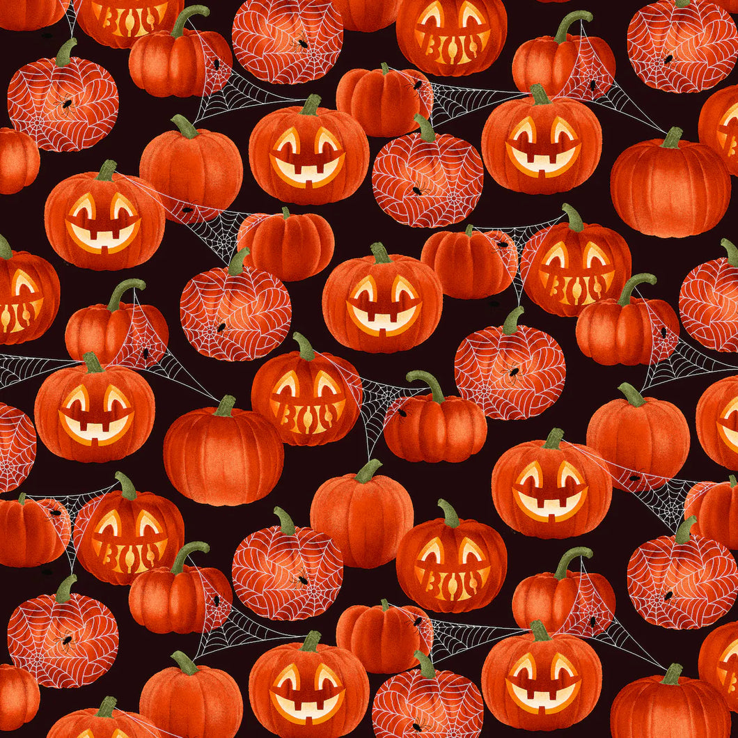 Handmade Placemat Or Table Runner Hall Jackolanterns Glitter