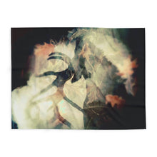 Load image into Gallery viewer, Cozy Arctic Fleece Blanket with Elk-Inspired Design
