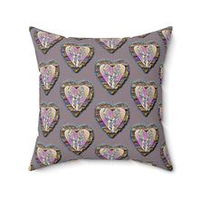 Load image into Gallery viewer, Heart Pattern Decorative Pillow - Cozy Home Accent
