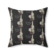 Load image into Gallery viewer, Wine Lover&#39;s Decorative Pillow - Perfect Gift for Celebrations &amp; Cozy Evenings
