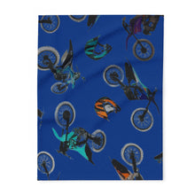 Load image into Gallery viewer, Motocross Adventure Arctic Fleece Blanket for Riders
