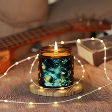 Load image into Gallery viewer, Ocean Life Scented Soy Candle - Eco-Friendly Amber Jar for Relaxation and Home Decor

