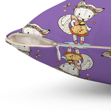 Load image into Gallery viewer, Cute Fox Character Pillow - Cozy Home Decor
