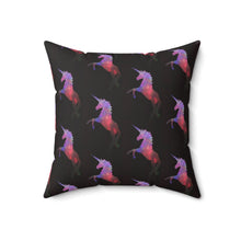 Load image into Gallery viewer, Whimsical Unicorn Print Pillow
