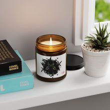 Load image into Gallery viewer, Butterfly Scented Soy Candle - Eco-Friendly Amber Jar
