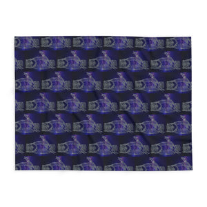 Arctic Fleece Blanket with Owl Design - Cozy & Stylish Home Accessory
