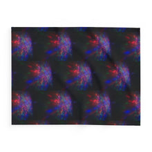 Load image into Gallery viewer, Vibrant Arctic Fleece Blanket for Cozy Nights and Celebrations
