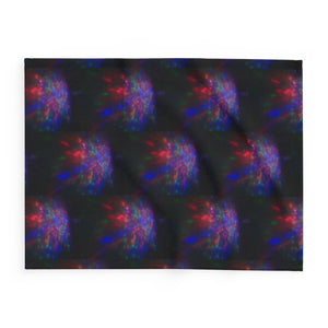 Vibrant Arctic Fleece Blanket for Cozy Nights and Celebrations