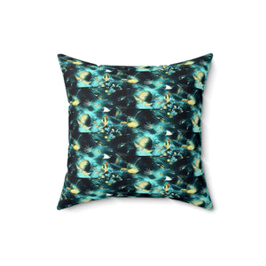 Ocean Animals Square Pillow - Cozy Decorative Cushion for Home Decor