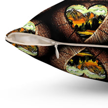 Load image into Gallery viewer, Nature-Inspired Heart Pillow | Cozy Home Decor

