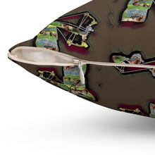 Load image into Gallery viewer, Bow Hunting Inspired Decorative Pillow
