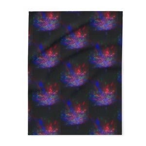 Vibrant Arctic Fleece Blanket for Cozy Nights and Celebrations
