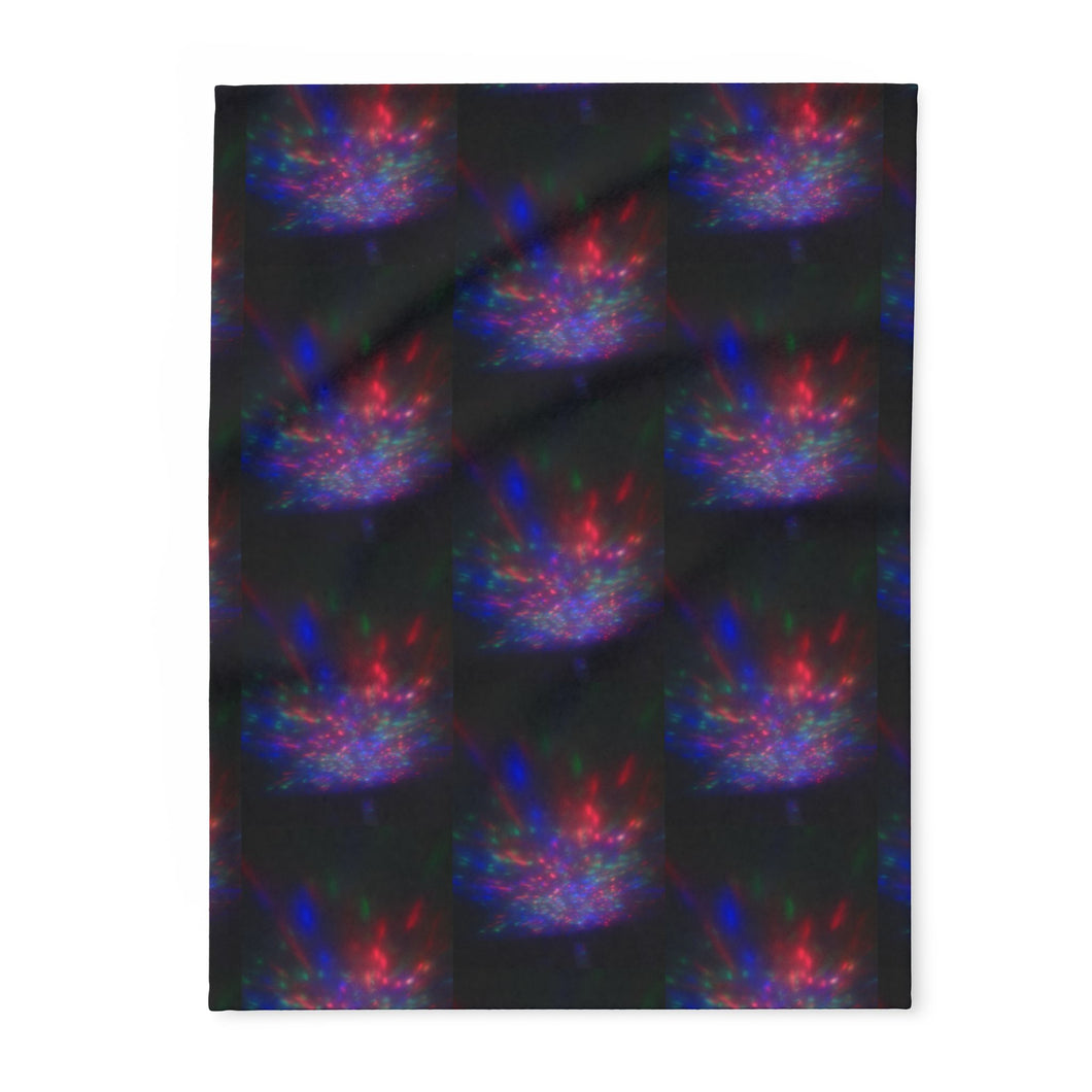 Vibrant Arctic Fleece Blanket for Cozy Nights and Celebrations