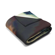 Load image into Gallery viewer, Cozy Arctic Fleece Blanket with Elk-Inspired Design
