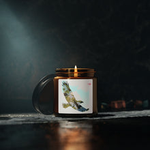 Load image into Gallery viewer, Eagle-Inspired Scented Soy Candle – Amber Jar, Eco-Friendly Aromatherapy
