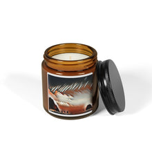 Load image into Gallery viewer, Aromatic Soy Candle - Cozy Amber Jar with Scenic Design
