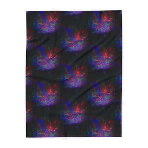 Vibrant Arctic Fleece Blanket for Cozy Nights and Celebrations
