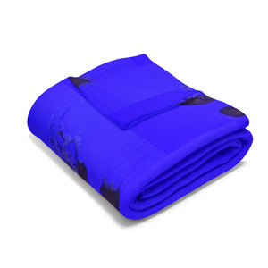 Vibrant Jellyfish Arctic Fleece Blanket - Cozy Nautical Decor