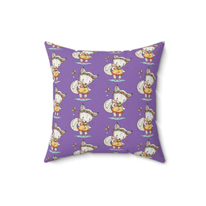 Cute Fox Character Pillow - Cozy Home Decor