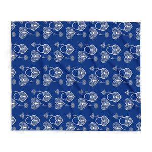 Cozy Heart Pattern Fleece Blanket - Perfect Gift for Loved Ones