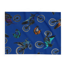 Load image into Gallery viewer, Motocross Adventure Arctic Fleece Blanket for Riders
