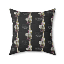 Load image into Gallery viewer, Wine Lover&#39;s Decorative Pillow - Perfect Gift for Celebrations &amp; Cozy Evenings

