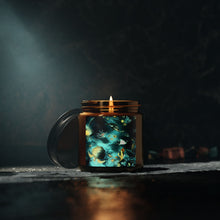 Load image into Gallery viewer, Ocean Life Scented Soy Candle - Eco-Friendly Amber Jar for Relaxation and Home Decor

