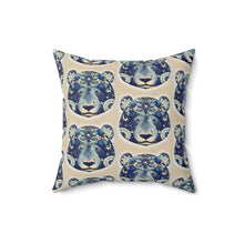 Load image into Gallery viewer, Boho Bear Pattern Decorative Pillow | Cozy Animal Print Cushion
