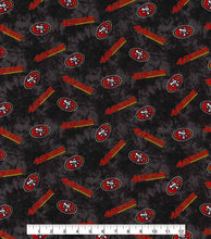 Load image into Gallery viewer, Team Flannel San Francisco 42&quot; Wide Tie Dye Flannel Fabric
