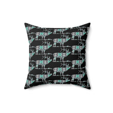 Load image into Gallery viewer, Decorative Elk Print Pillow for Cozy Rustic Decor

