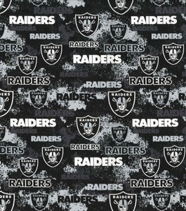 L.V. Raiders Distressed Cotton Fabric