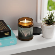 Load image into Gallery viewer, Calm Horizon Scented Soy Candle - Amber Jar, Aromatic Relaxation for Home Decor &amp; Gifting

