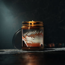 Load image into Gallery viewer, Aromatic Soy Candle - Cozy Amber Jar with Scenic Design
